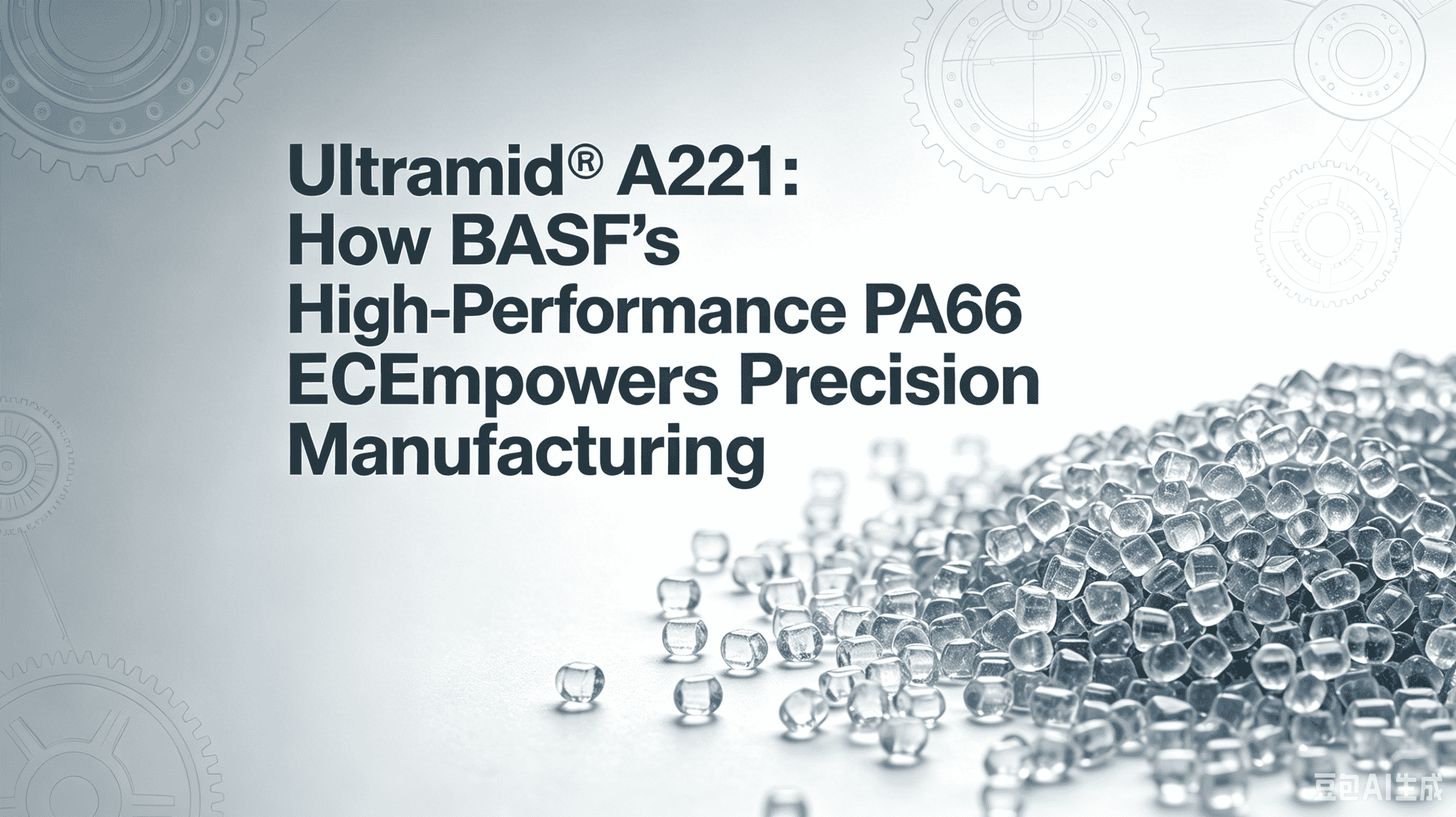 Ultramid® A221: Πώς το PA66 υψηλής απόδοσης της BASF ενισχύει την κατασκευή ακριβείας
